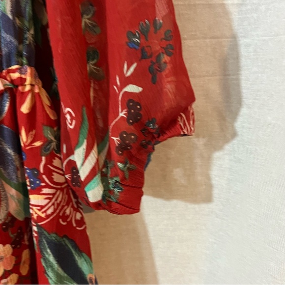 Ava & Liv Floral Off Shoulder Dress Size 1X - Picture 10 of 10